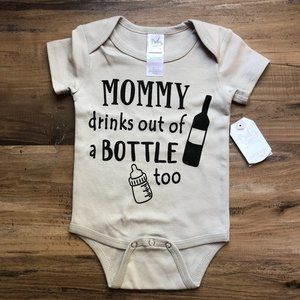 BABY GANZ DIAPER SHIRT - 0-6 Months